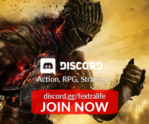 Discord 300x250 banner listing Action, RPG and Strategy with a JOIN NOW call to action